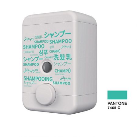 Distributeur de savon avec logo personnalisé - Distributeur de douche mural avec logo personnalisé